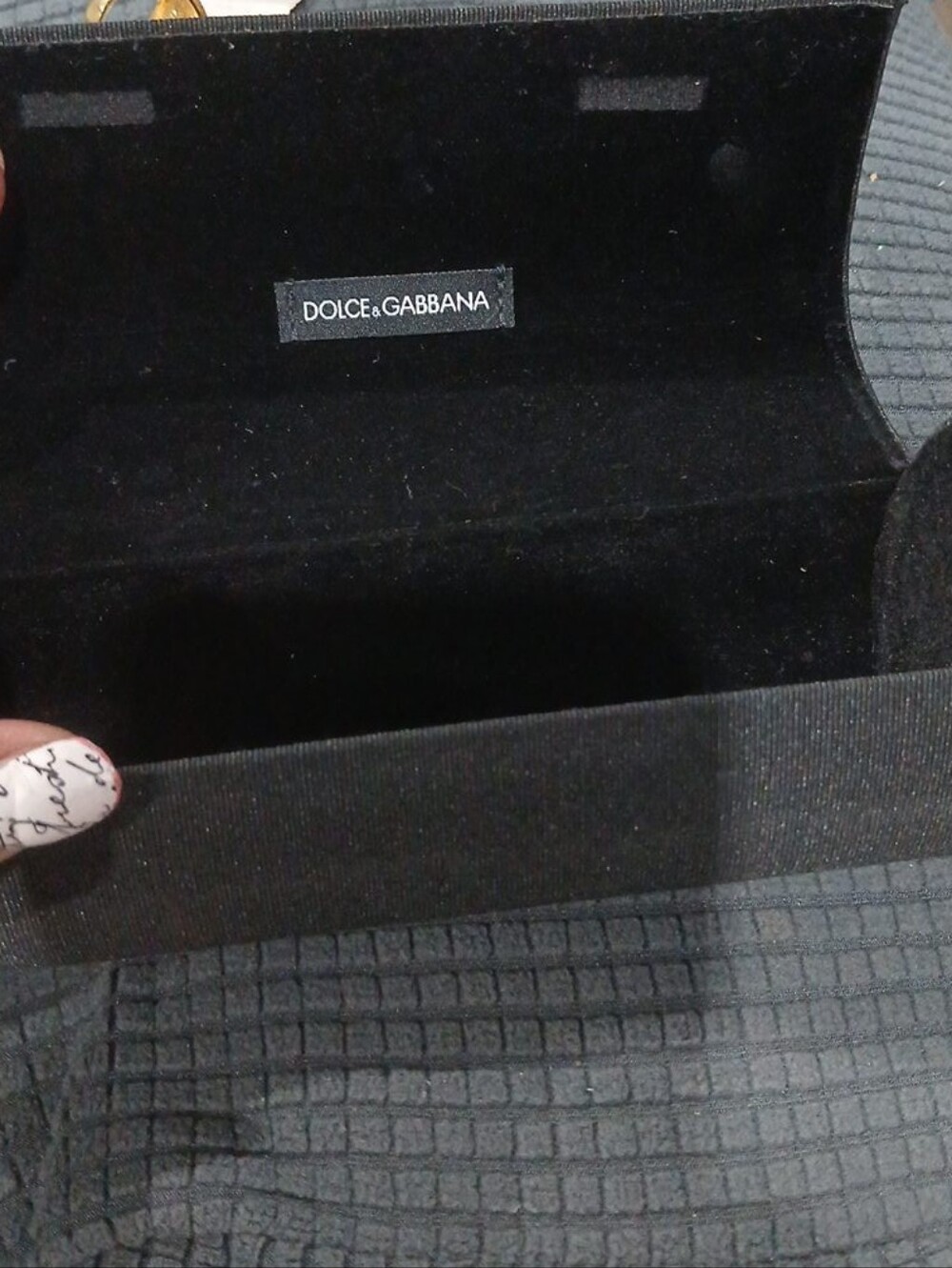 Dolce & Gabbana Black Glasses Case - Picture 3 of 4